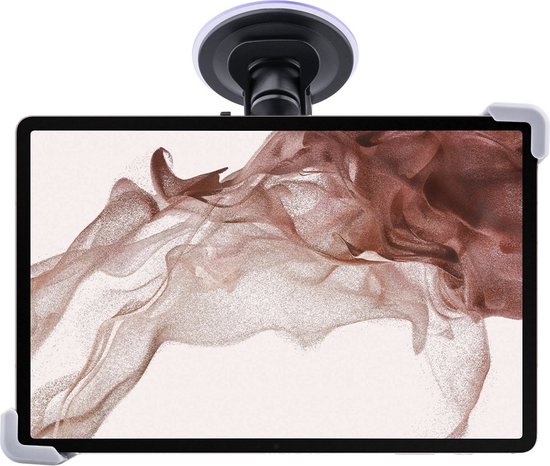 rekenmachine Kaarsen Verkleuren Shop4 - Samsung Galaxy Tab S8 Autohouder Raam Tablet Houder Zwart | bol.com