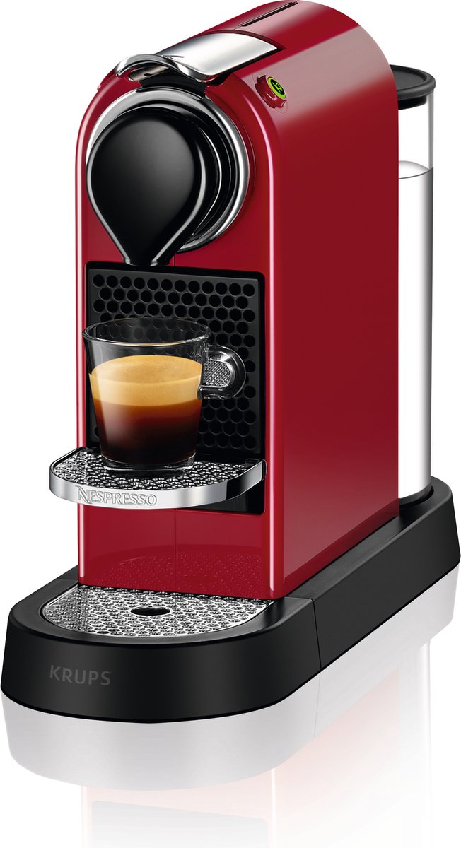 Krups Nespresso Citiz XN7415 - Koffiecupmachine - Rood | bol.com
