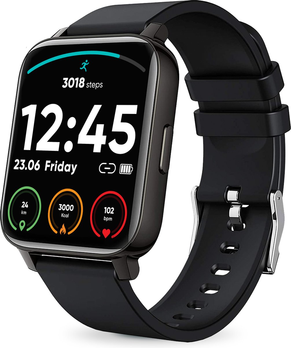FITAGE Smartwatch - Stappenteller Horloge - Activity Tracker - Smartwatches - Smart Watch - Dames en Heren - FITAGE
