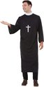 FUNIDELIA Priester Kostuum voor mannen - Maat: S - Zwart