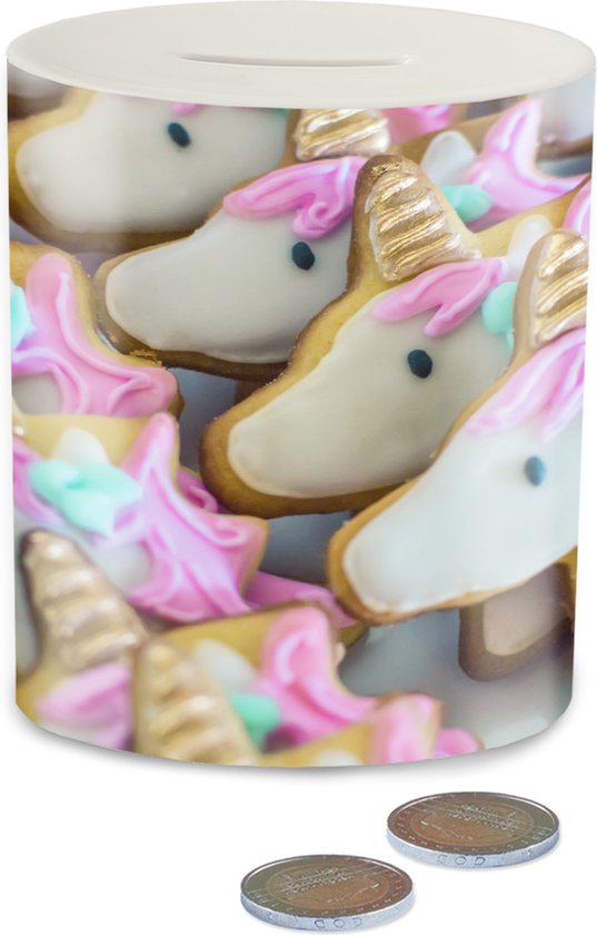 Dieren kinder spaarpot eenhoorn 10 x 15 cm - Spaarpotten winkel