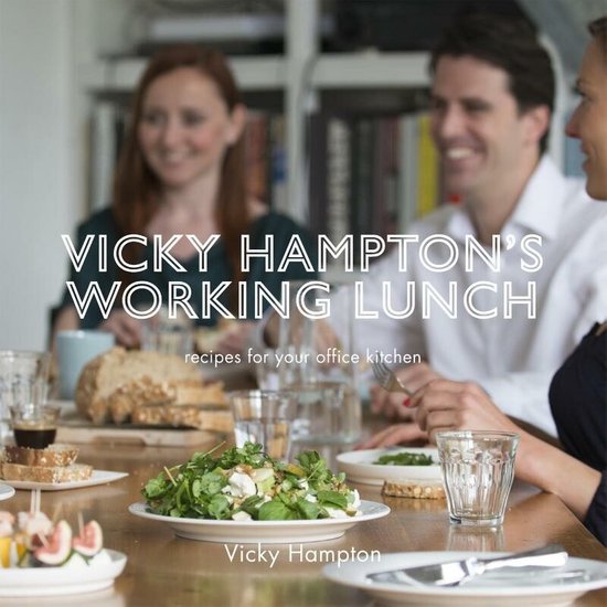 Vicky Hampton's working lunch