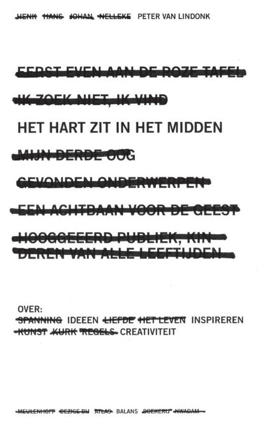 Cover van het boek 'Het hart zit in het midden' van Peter van Lindonk