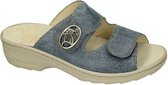 Fidelio Hallux -Dames -  blauw - slippers & muiltjes - maat 39