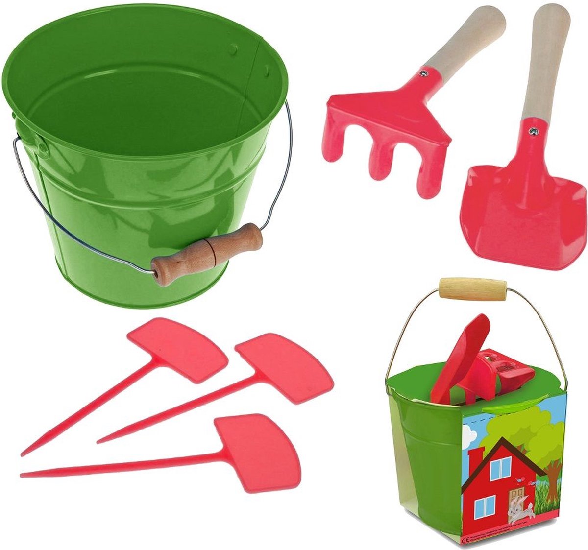 Goedkoopste Talen Tools - Emmertje met tools - Voor kinderen