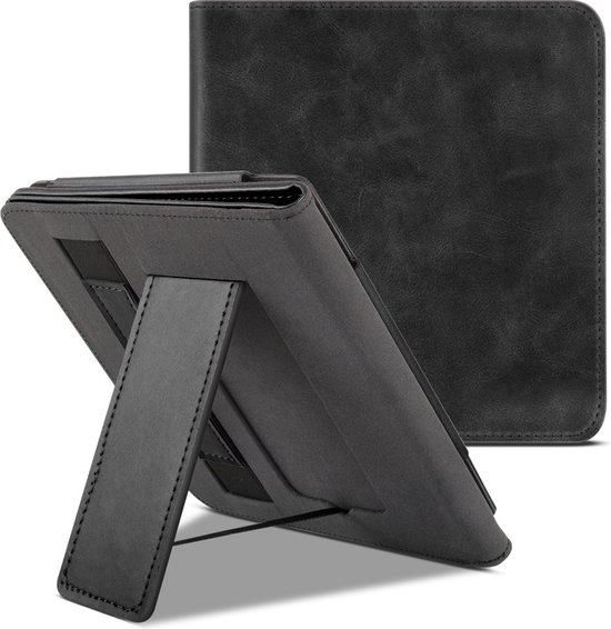 Lunso Luxe sleepcover stand hoes Kobo Sage Zwart