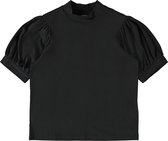 LMTD - Top - t-shirt - zwart - maat 134/140