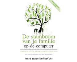 De stamboom van je familie op de computer