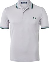 Fred Perry M3600 polo twin tipped shirt - Rain -  Maat: L