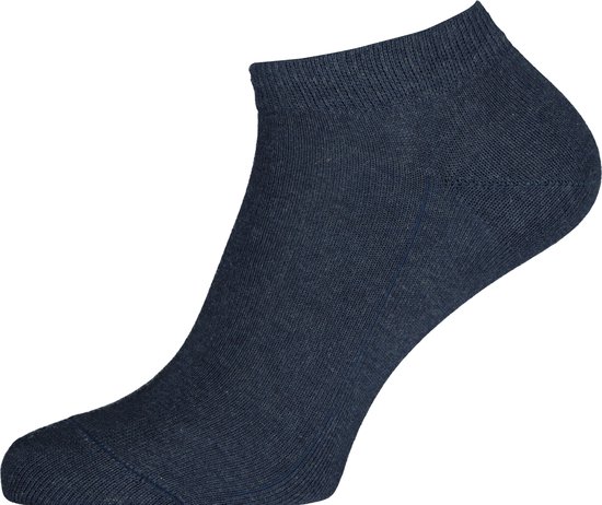 FALKE Family Sneakersokken versterkte sneaker sokken met patroon ademend effen eco-vriendelijk dun kort Duurzaam Katoen Blauw Dames sokken - Maat 39-42