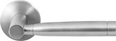 GPF1030.00 Puna deurkruk op ronde rozet RVS, 50x8mm
