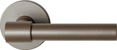 GPF3041.A3-05 Hipi Deux deurkruk op ronde rozet Mocca blend, 50x6mm