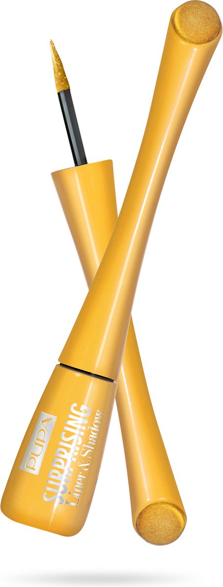 Goedkoopste PUPA Milano Surprising Liner & Shadow eyeliner 2,4 ml Vloeistof Gold Fever 004