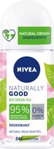 Nivea Naturally Good Geen Tea Deo Roll-on 50 Ml