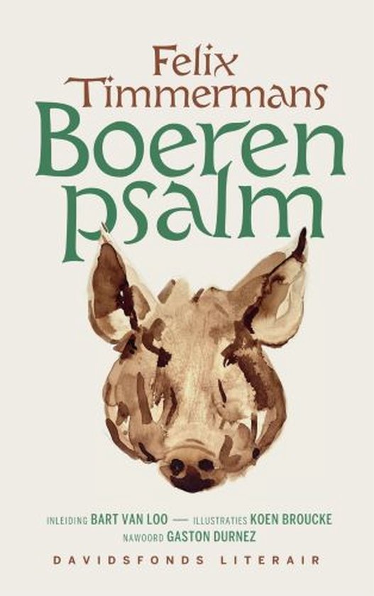 Boek: Boerenpsalm, geschreven door Felix Timmermans