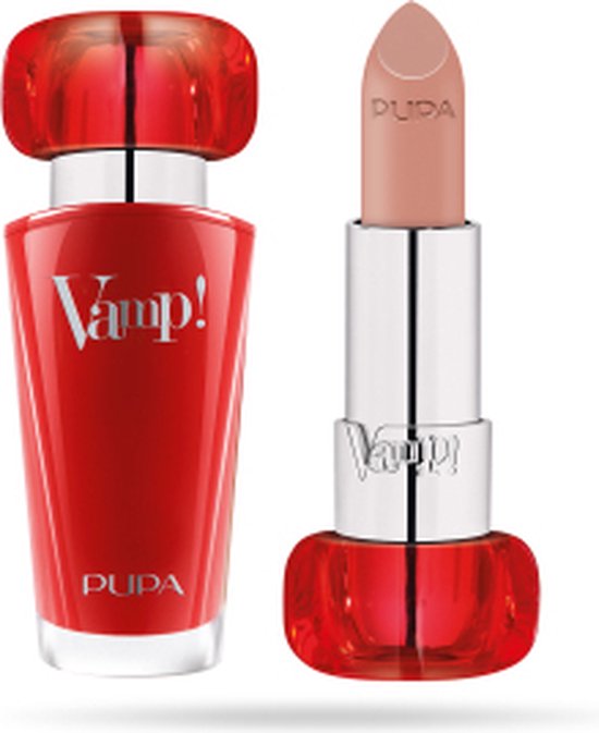 Pupa Milano - Vamp! Extreme Colour Lipstick - 100 Naked Skin | bol.com
