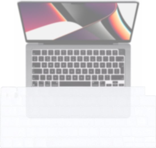 UE) Protection clavier - MacBook Pro 14 pouces (2021) / Pro 16 pouces  (2021) -... | bol.com