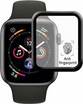Apple Watch 40mm Full Glue Coverd Edge   Screen Protector Full Coverge met Cleaning Set