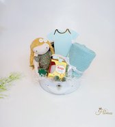 Kraamcadeau - babygeschenkset - Baby set - Babygifts - Zwitsal - Zwitsal kaars - Baby Koffertje - Kinderkoffertje - Kraampakket - Baby deken - Deken - Geurkaarsje - Baby knuffel - geboortekaa