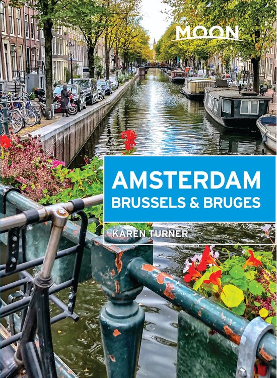 Travel Guide - Moon Amsterdam, Brussels & Bruges - cover