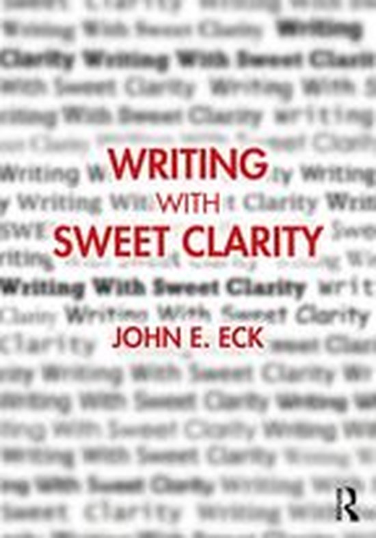 Writing with Sweet Clarity - cover