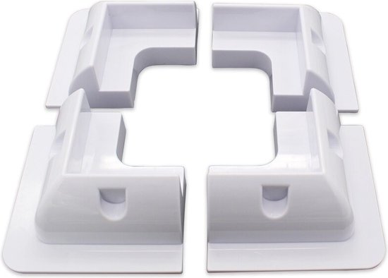 Ensemble de montage de panneau solaire Set 7 pièces - Matériel de montage de panneau solaire - Support de montage - Système de montage d'angle - Panneau solaire à montage sur toit