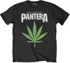 Pantera Heren Tshirt -XL- Whiskey 'N Weed Zwart
