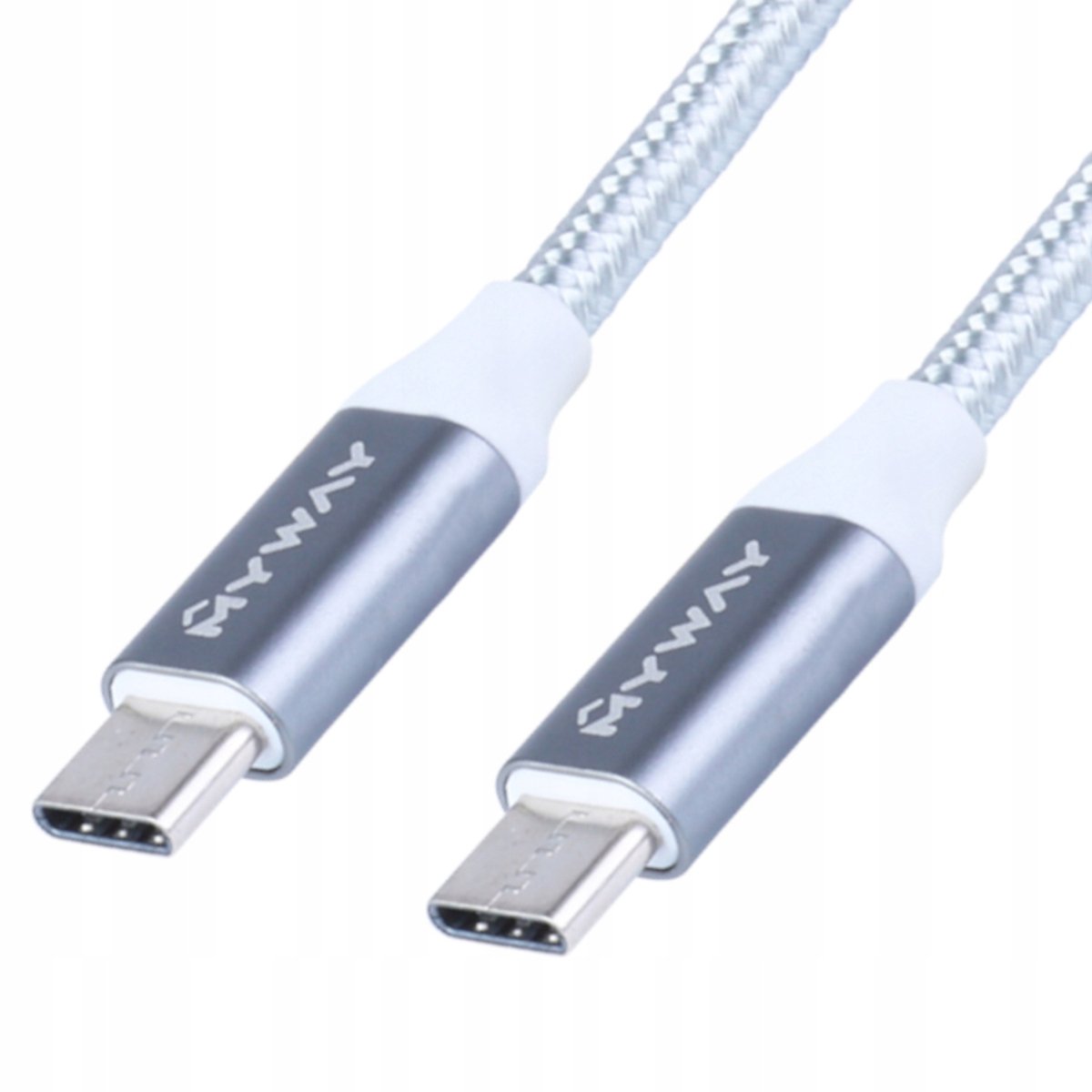 USB-C oplaad- en synchronisatiekabel, 120 cm, microvezelopening
