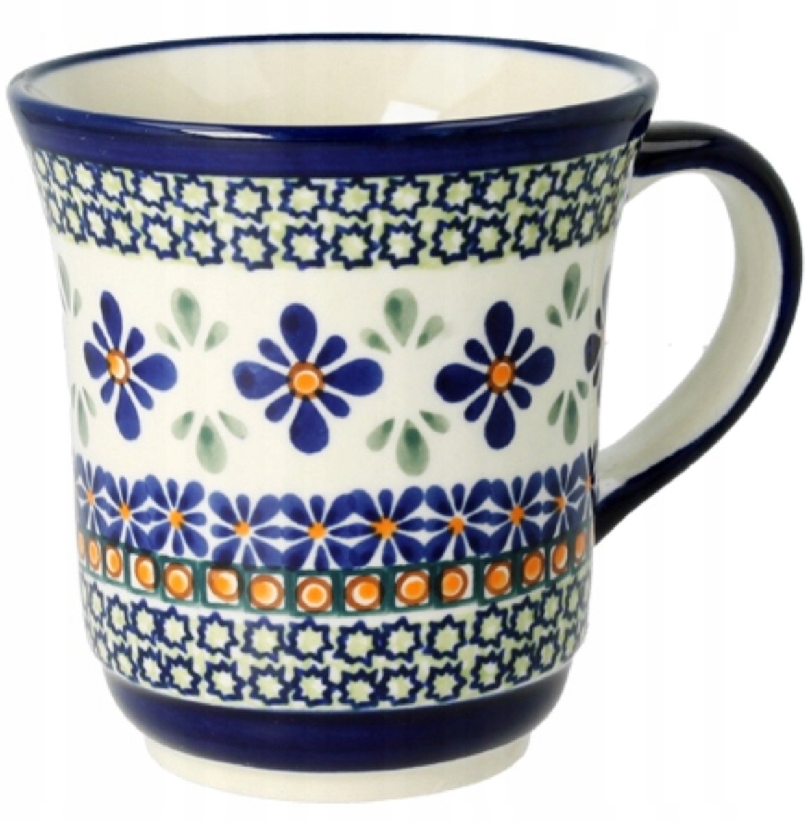 Bolesławiec Keramiek Mok Klassiek Decor 0,3L - Handbeschilderd