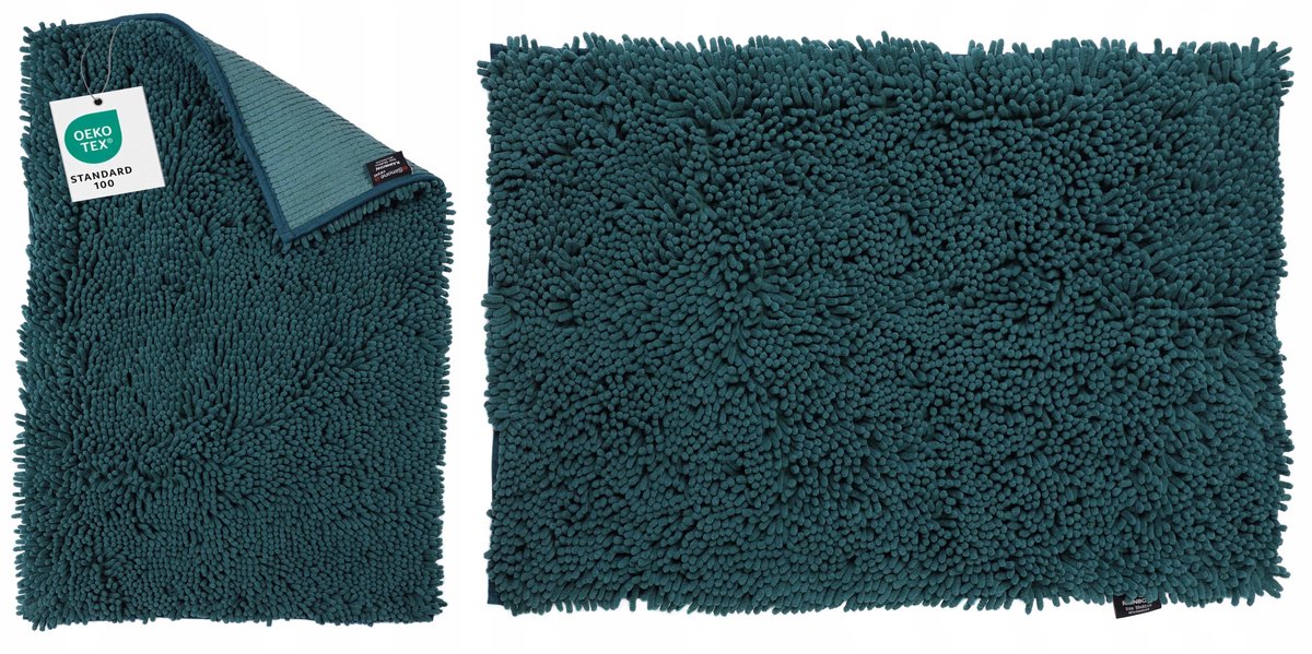 Zachte Groene Badmat Regenboog 60x90cm - Superabsorberend en antislip