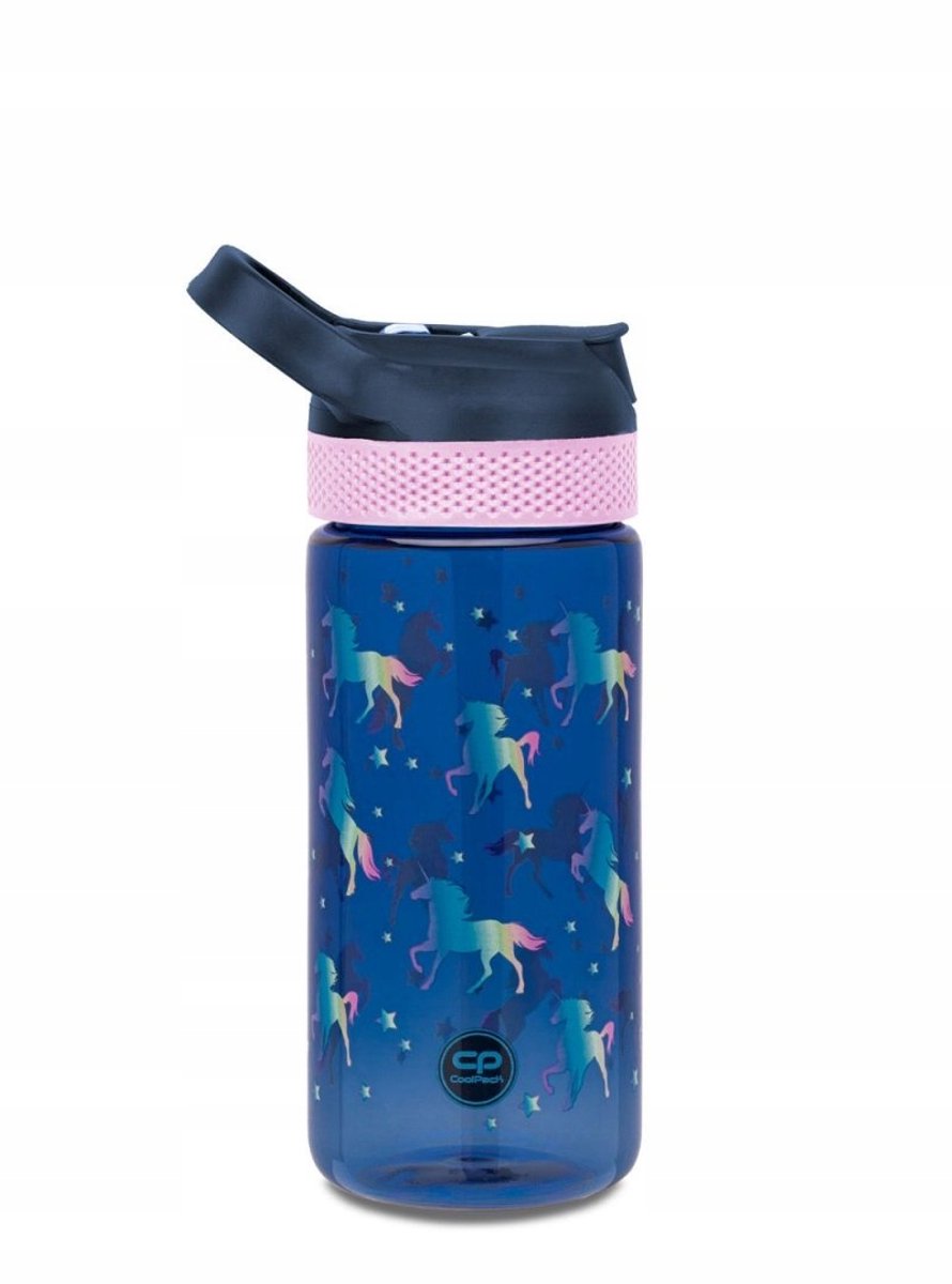 CoolPack BIBBY Bidon 420ml Blauwe Eenhoorn - Kinderen