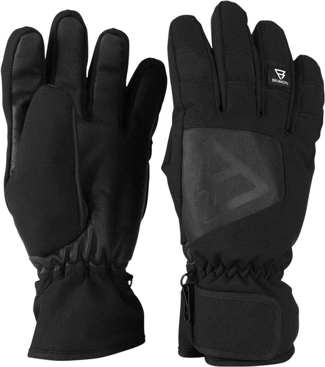 Brunotti - Radiance Snow Gloves Heren - Black - Wintersport Ski Handschoenen - Waterproof - S