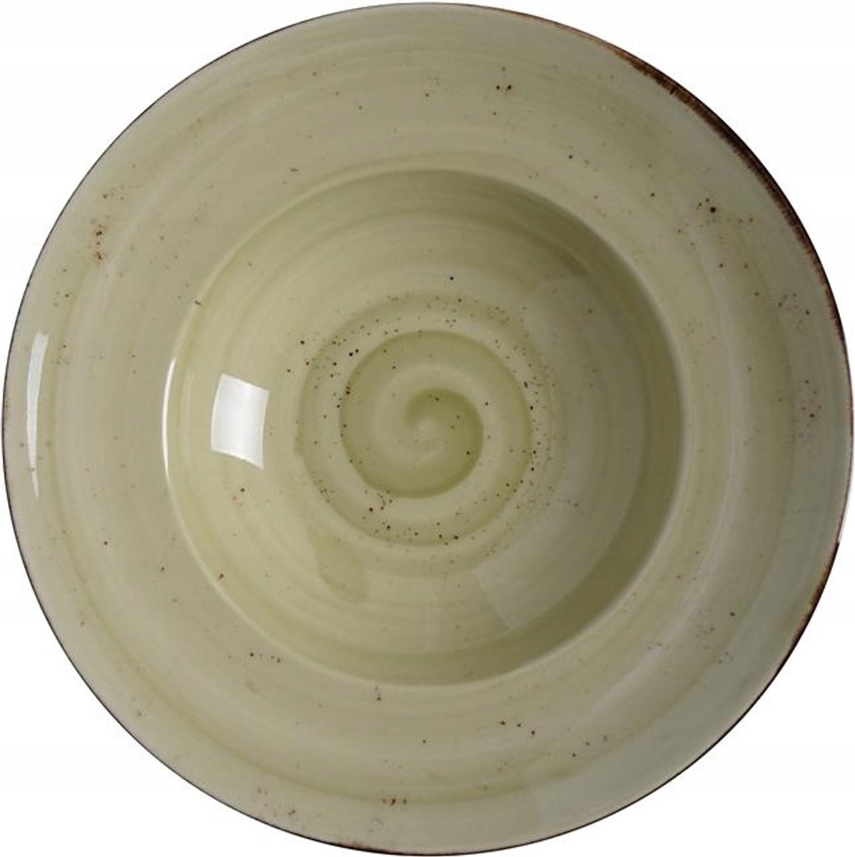 Fine Dine Olive Pastabord Ø 27 cm - Porselein, 1 stuk