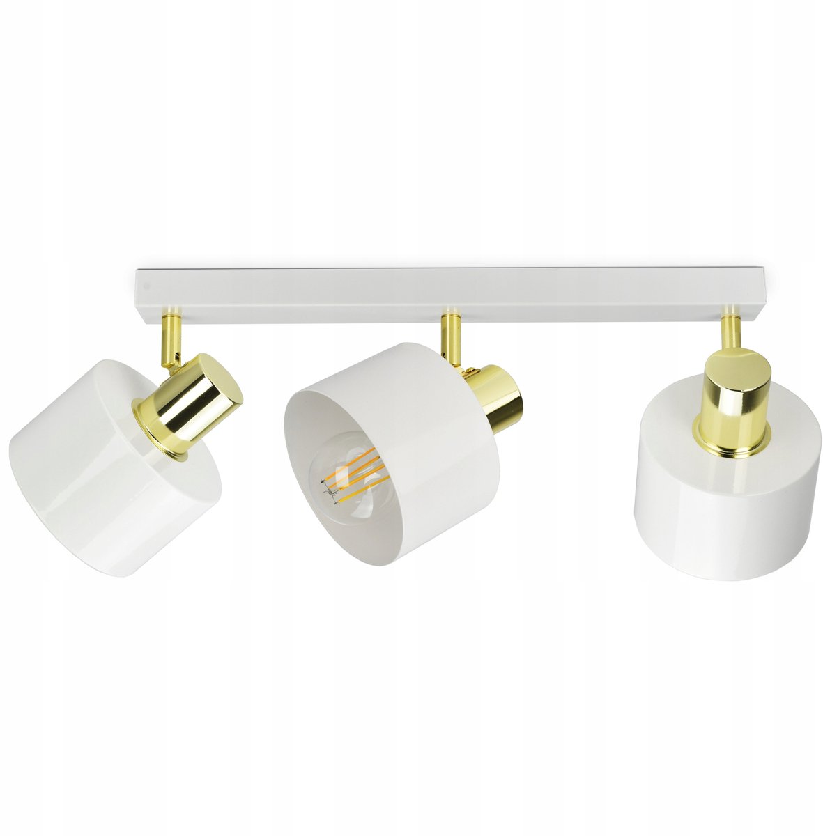 Luxe Plafondlamp Wit Goud LED E27 Klassiek Design
