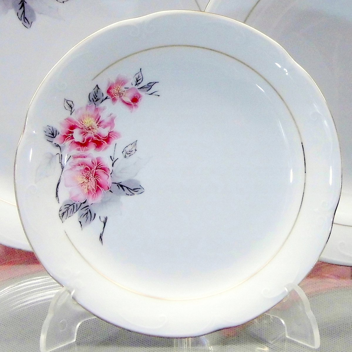 Malcer Kamelia Porseleinen Bord 17 cm - Bloemendecoratie