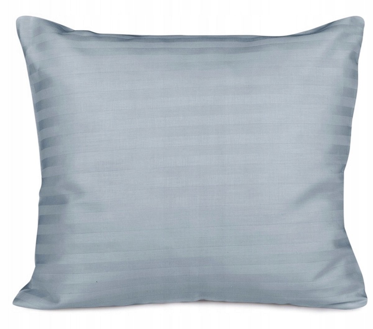 Cizgili Satin Kussensloop 50x60cm Blauw - Luxe Katoen