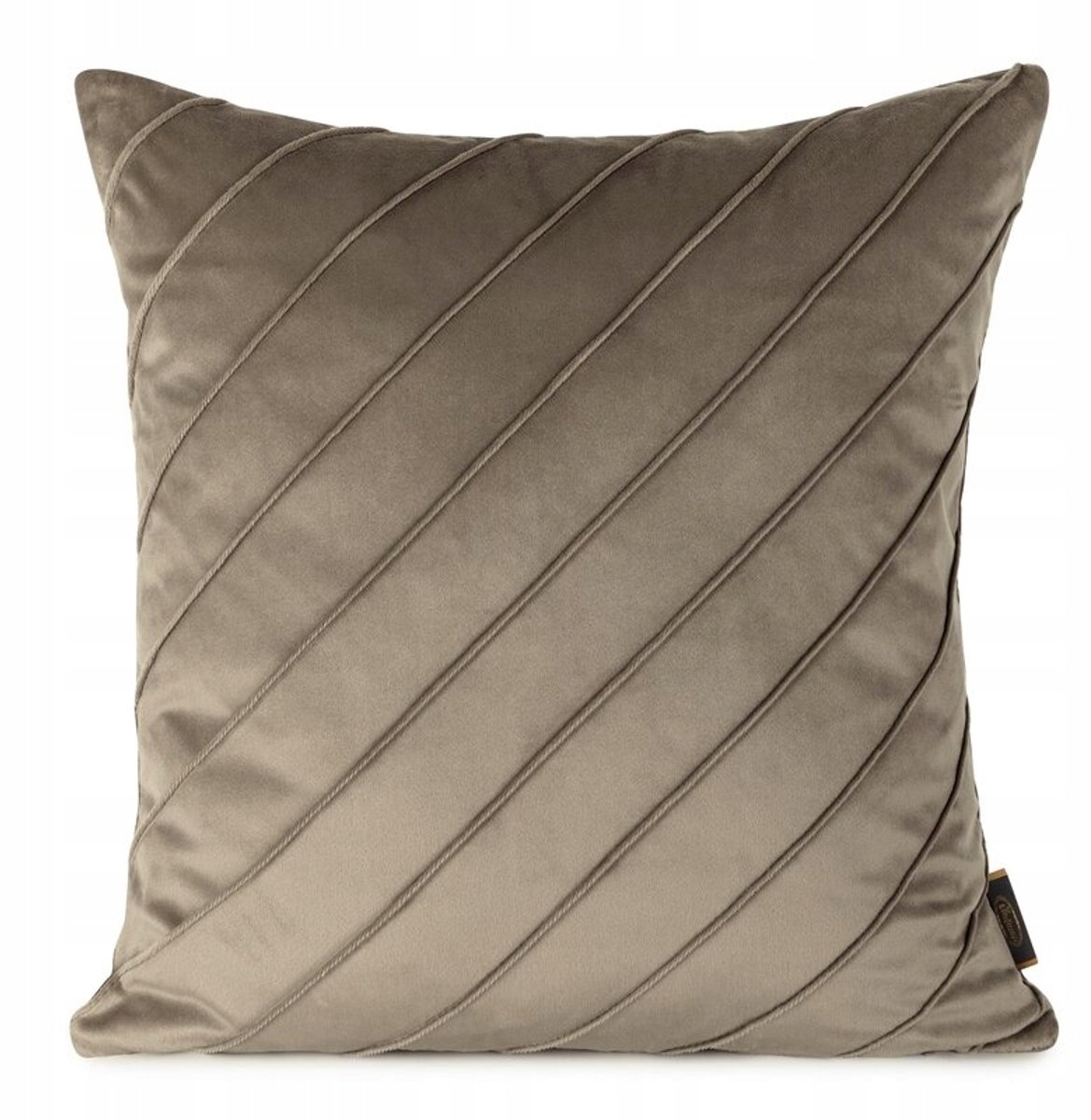 Decoratieve kussenhoezen Nala3 45x45cm - Beige velours