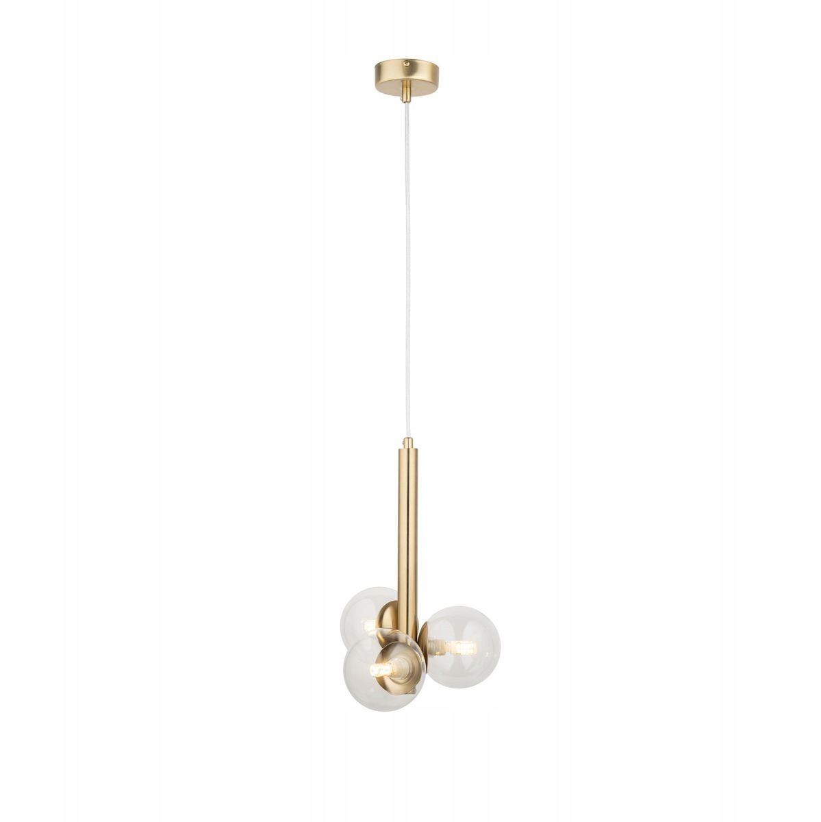 PERLA LUX 3 Hanglamp - Goud/Transparant - Sigma Lighting