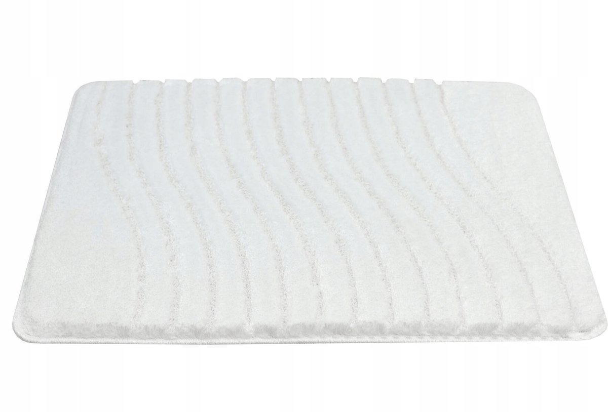 Sara Badkamer Vloerkleed Wit Antislip Zacht 60x100 cm Goudven