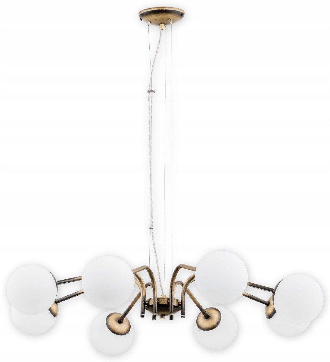 Lemir Nol Patina Moderne Plafondlamp 8-lichts LED E14