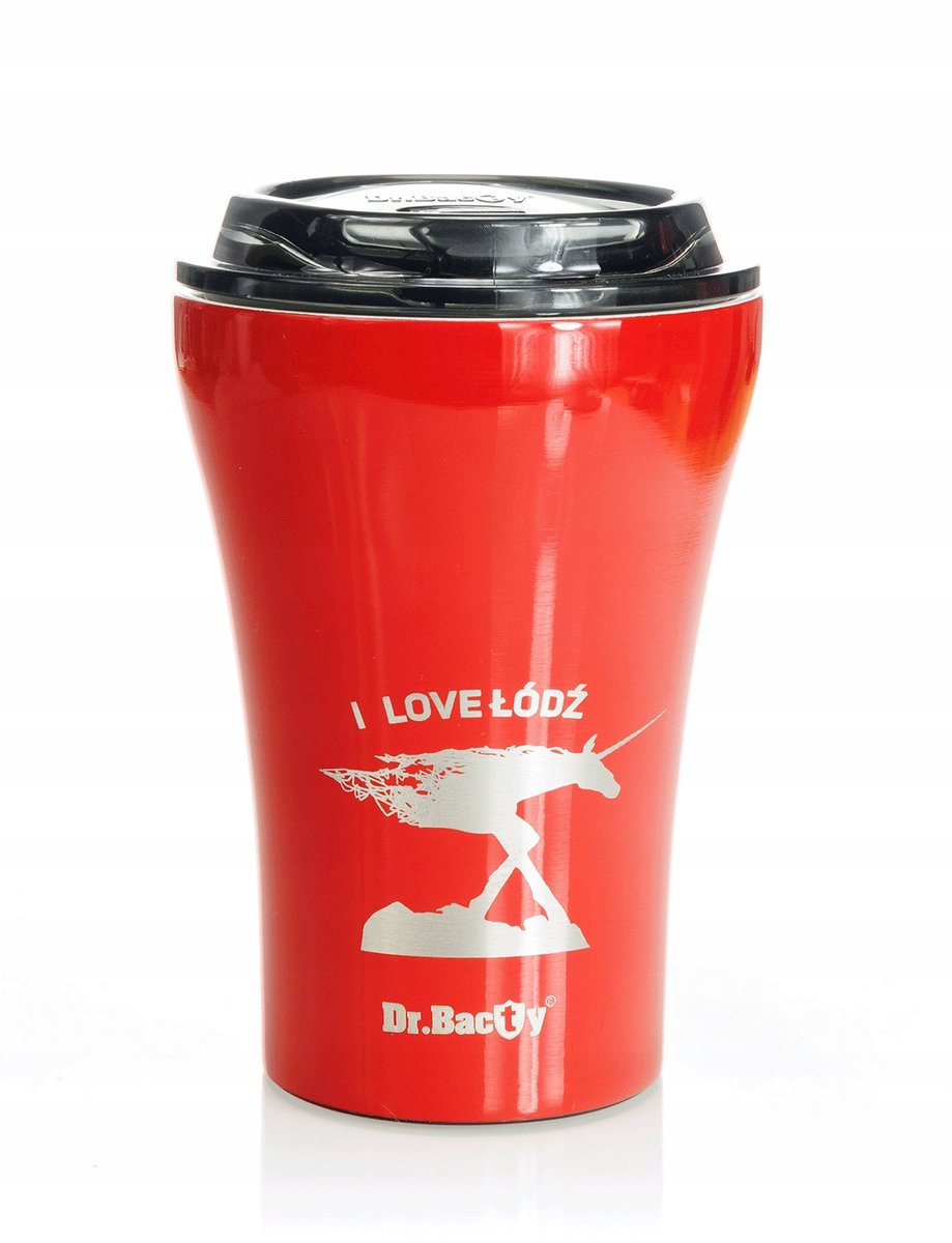 Dr.Bacty Apollo Thermobeker Keramisch Gevoerd 227ml Rood