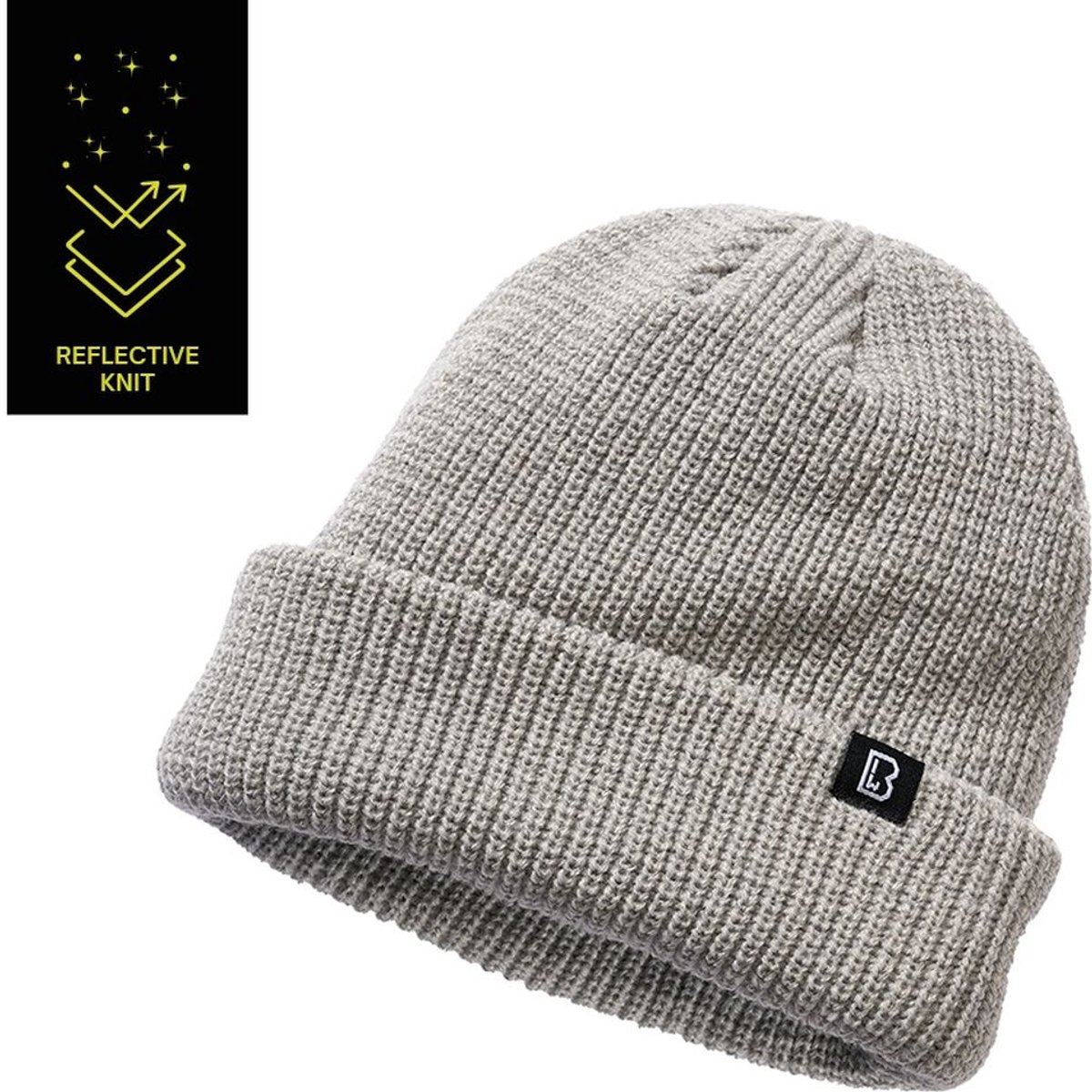 Brandit - Reflection Beanie Muts - Grijs