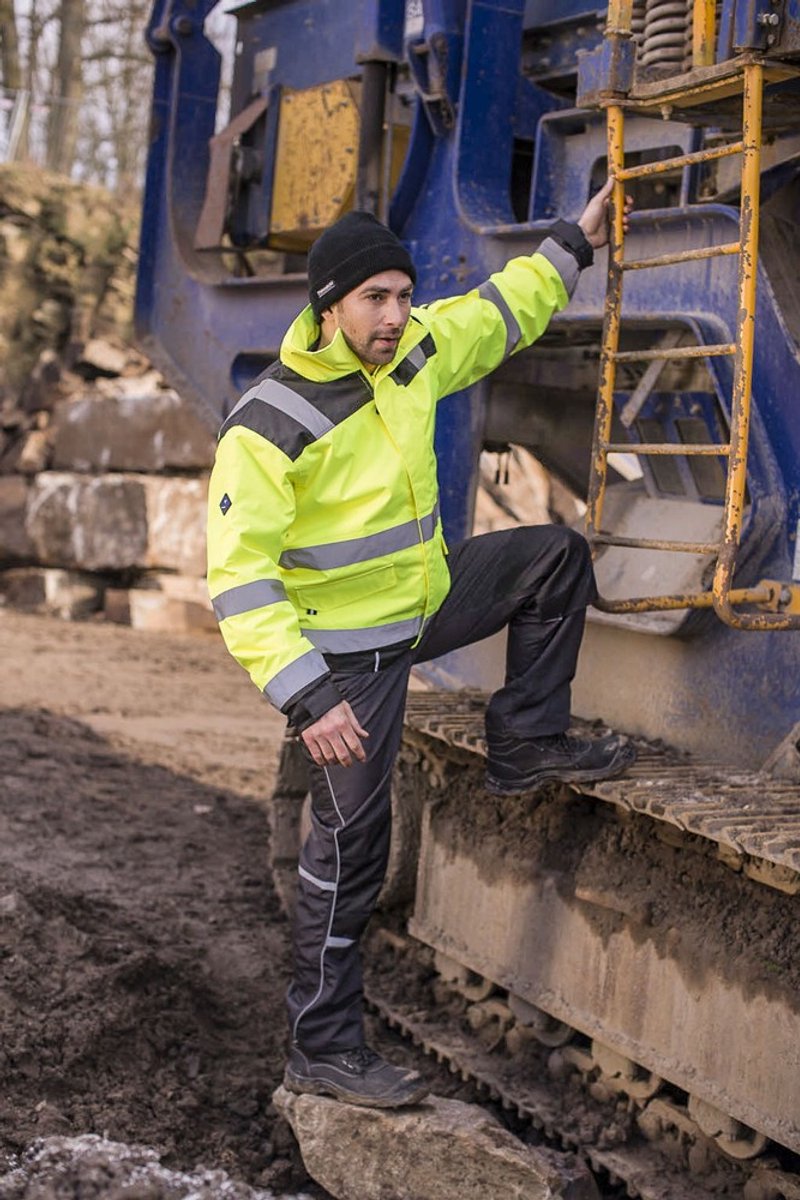 Terrax Workwear Piloten Warnschutzjacke Gelb-S