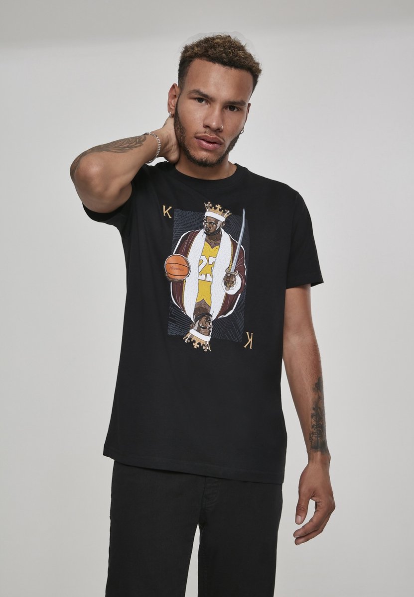 Mister Tee T-Shirt King James LA Tee -XS Zwart