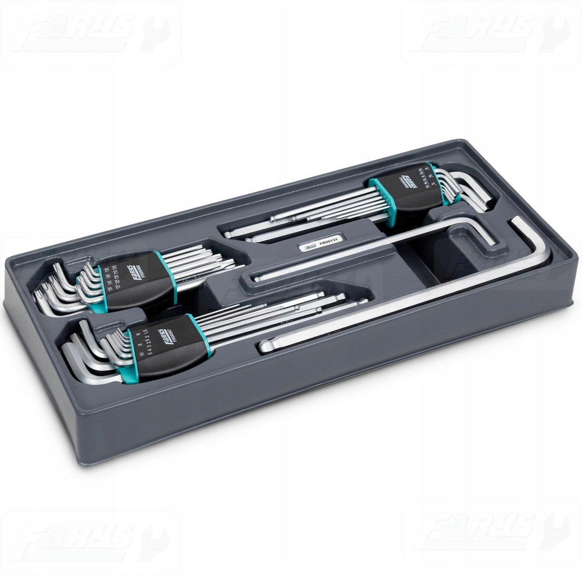 Farys L-sleutelset Allen & Torx 29 onderdelen - Premium Gereedschap