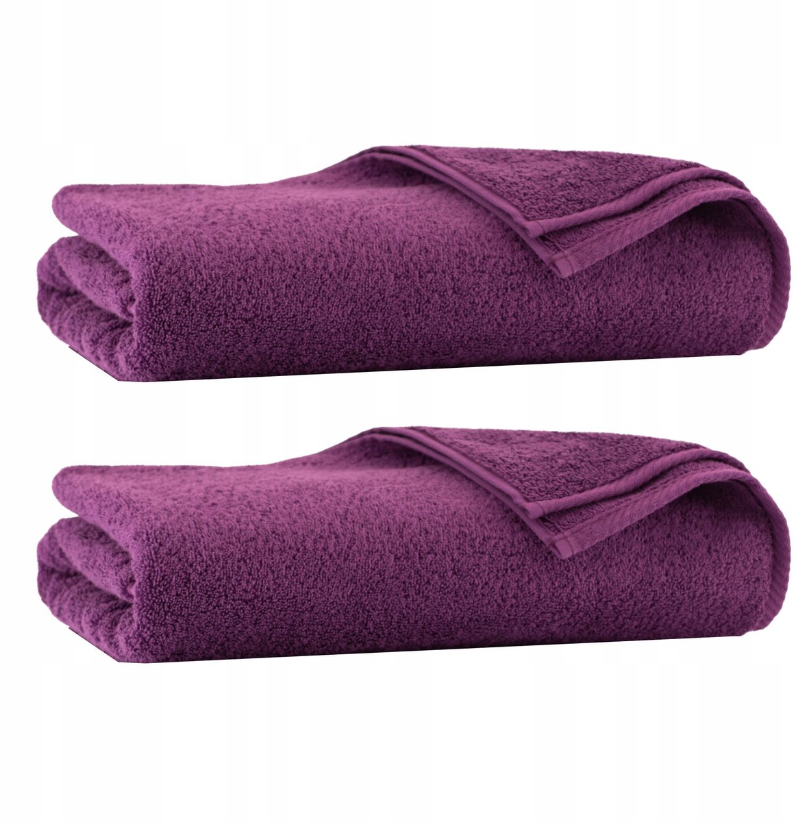 Zwoltex Kiwi Fiolet Handdoekset 50x100 & 70x140 - Luxe Katoen