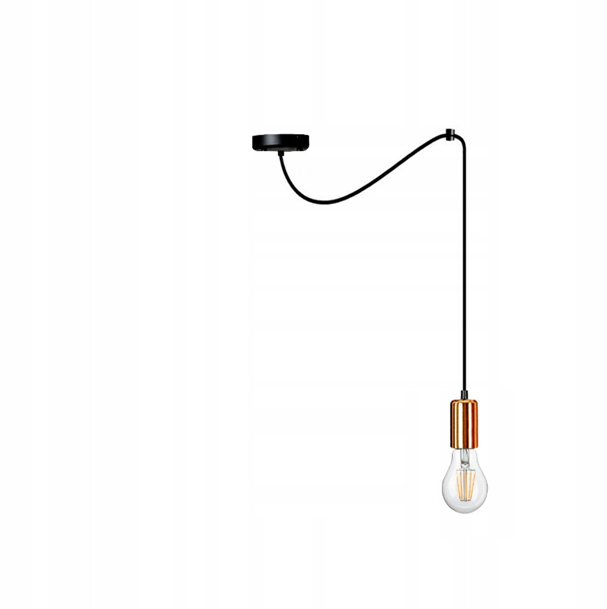 Zwarte Hanglamp Spider Zwart Metaal naar E27,205-10/BK