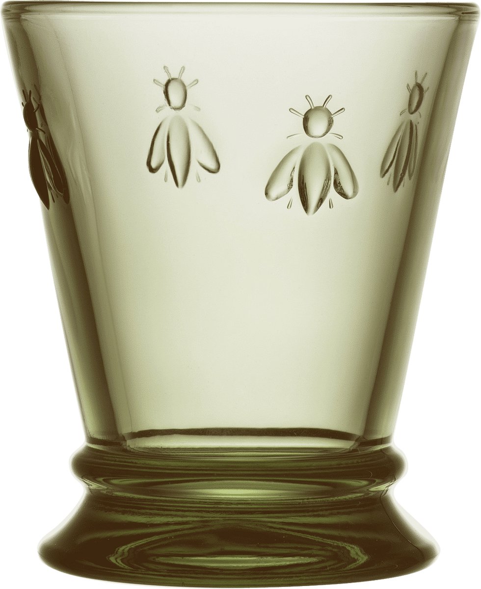 La Rochère Abeille Tumbler 26 cl Olijfgroen - 6 Stuks