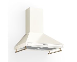 Klarstein Afzuigkap Voor De Keuken, Afzuigkap 60 cm, Recirculatie/Afvoer Afzuigkap, Afzuigkap Met Vaatwasserbestendig Filter, Stille Afzuigkappen, Afzuiging Met 630 m³/h Luchtstroom,5 m³/u 48 cm - voor Keuken - Vetfilter - Dampkap