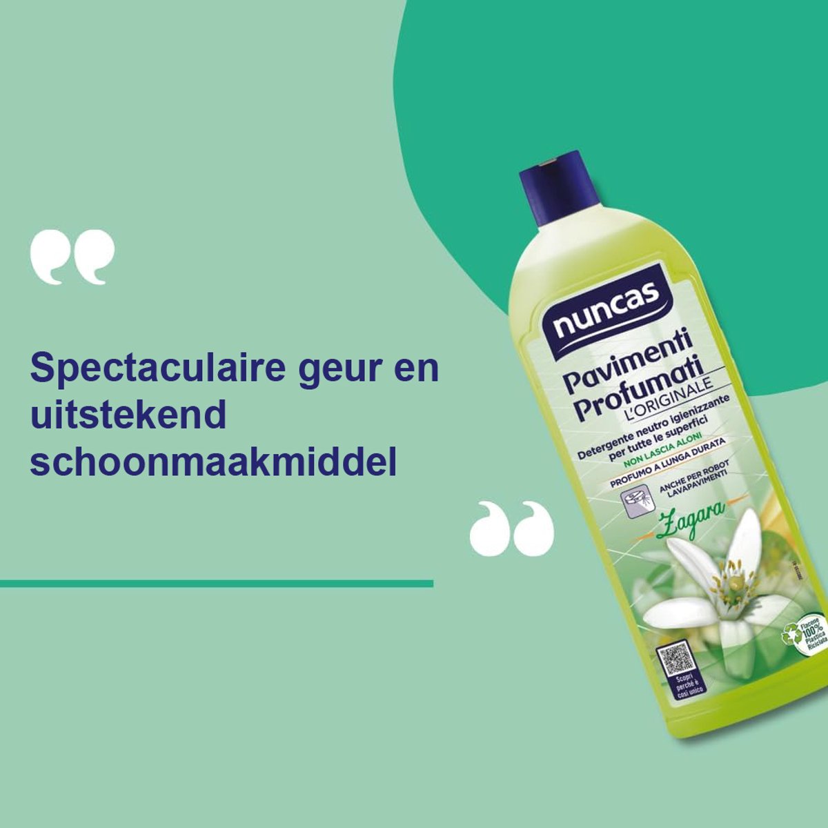 nuncas 1000ml schoonmaakmiddel - met oranjebloesem geur - Reinigingsmiddel geschikt voor dweilrobot iRobot Roomba Braava Jet M6 – foto 6